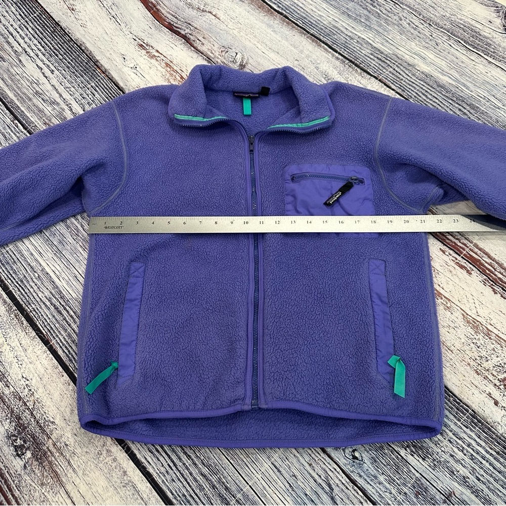 Vintage Patagonia Synchilla Zip Up Fleece Jacket - Picture 8 of 9